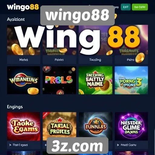 wingo88 | Comparação de jogos disponíveis no wingo88